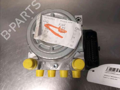 ABS pump RENAULT MEGANE IV Hatchback (B9A/M/N_) 1.5 dCi 110 (B9A3) | BP20602702M43 