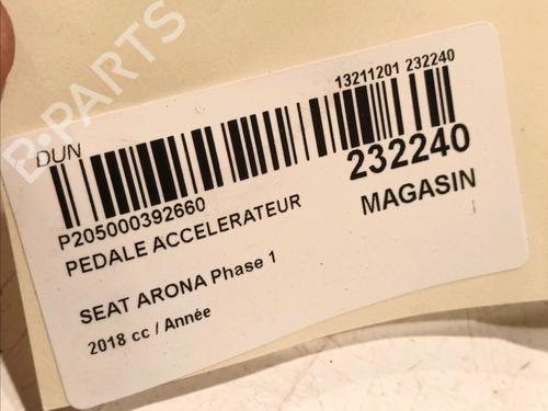 Pedal SEAT ARONA (KJ7, KJP) 1.6 TDI | BP18034471I4 
