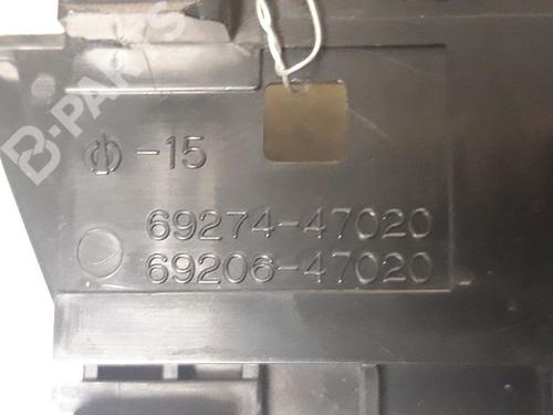 Front left interior door handle TOYOTA PRIUS Liftback (_W2_) 1.5 Hybrid (NHW20_, NHW20R) | BP9329534I13 