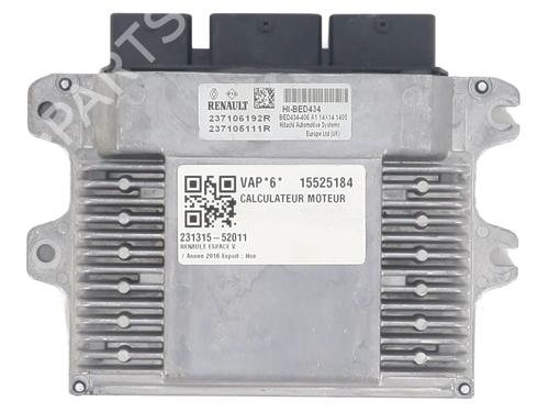 Used Engine control unit (ECU) RENAULT ESPACE V (JR_) [2015-2023]  28804268