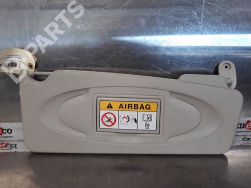 Used Right sun visor RENAULT KANGOO / GRAND KANGOO II (KW0/1_) 1.5 dCi 90 (KW05, KW08, KW0G, KW11) (90 hp) 9327515