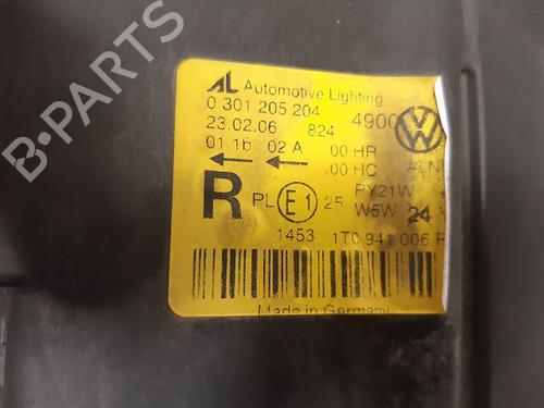 Right headlight VW TOURAN (1T1, 1T2) 1.9 TDI | BP20601213C29 