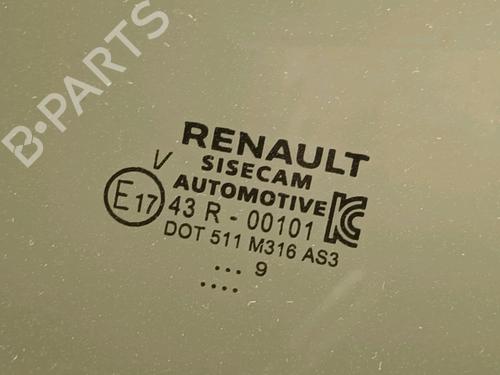 Rear right door window RENAULT CLIO V (B7_) 1.3 TCe 130 (B7MF) | BP16015513C21 