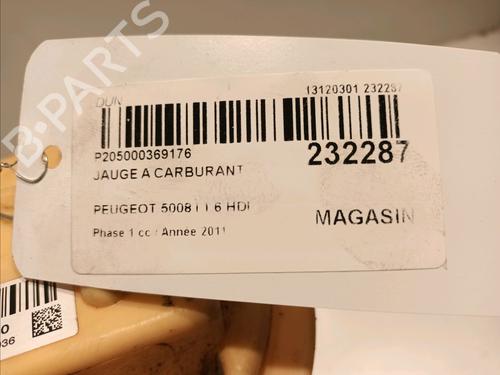 Fuel pump PEUGEOT 5008 (0U_, 0E_) 1.6 HDi | BP16211015M76 