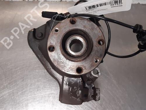 Used Right front steering knuckle LANCIA YPSILON (843_) 1.3 D Multijet (843.AXF11, 843.AXF1A, 843.AXM11,... (75 hp) 14860068