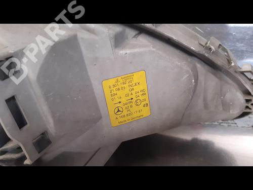 Left headlight MERCEDES-BENZ A-CLASS (W168) A 170 CDI (168.009, 168.109) | BP9328566C28 