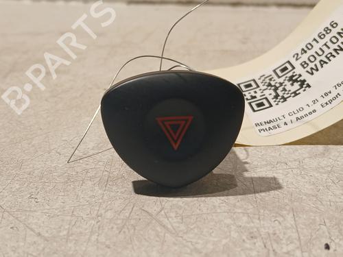 Used Warning switch RENAULT CLIO II (BB_, CB_) 1.2 16V (BB05, BB0W, BB11, BB27, BB2T, BB2U, BB2V, CB05,... (75 hp) 21782668