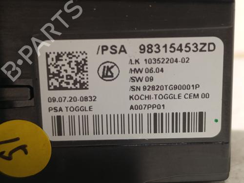 Gear lever PEUGEOT EXPERT Van (V_) E-EXPERT | BP21782737M90 