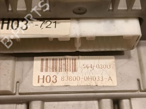 Instrument cluster PEUGEOT 107 (PM_, PN_) 1.4 HDi | BP16083674C47 