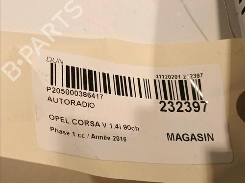 Radio OPEL CORSA E (X15) 1.4 (08, 68) | BP17551686E6 