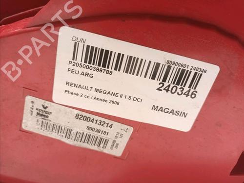 Left taillight RENAULT MEGANE II (BM0/1_, CM0/1_) 1.5 dCi (BM1F, CM1F) | BP17730248C34 