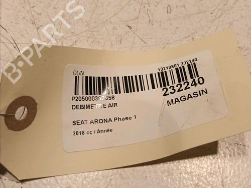 Mass air flow sensor SEAT ARONA (KJ7, KJP) 1.6 TDI | BP18034468M95 