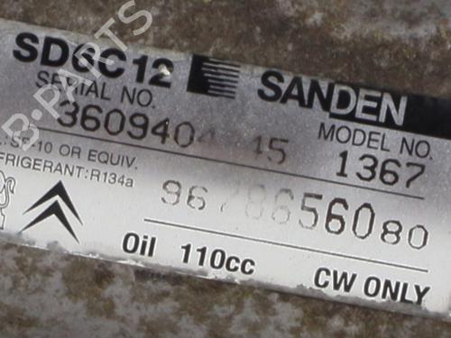 AC compressor PEUGEOT 208 I (CA_, CC_) 1.6 HDi | BP30655268M34 