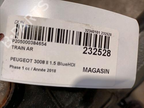 Rear axle PEUGEOT 3008 II SUV (MC_, MR_, MJ_, M4_) 1.5 BlueHDi 130 | BP17381842M2 