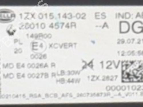 Right headlight RENAULT SCENIC E-TECH PHASE I  | BP39418399C29  - Image 7