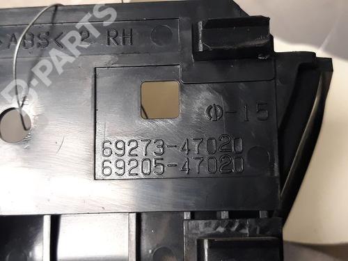 Rear right interior door handle TOYOTA PRIUS Liftback (_W2_) 1.5 Hybrid (NHW20_, NHW20R) | BP9329531I16 