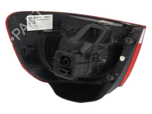 Left taillight VW GOLF VI (5K1) 1.6 TDI | BP23336236C34 