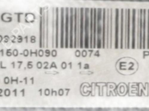 Left headlight CITROËN C1 (PM_, PN_) 1.0 | BP38035990C28 - Image 7