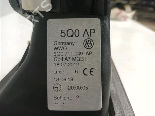 Gear lever VW GOLF VII (5G1, BQ1, BE1, BE2) 1.6 TDI | BP12822219M90 