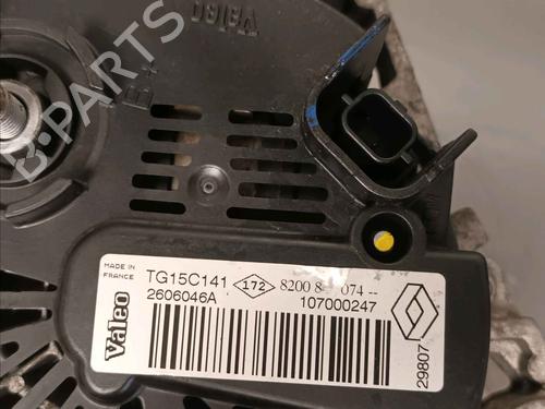 Alternator RENAULT LAGUNA III (BT0/1) 2.0 GT | BP30170550M7