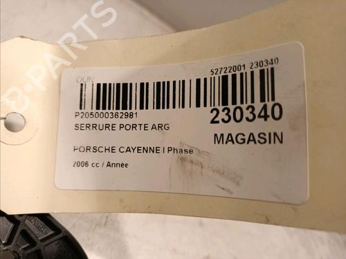Rear left lock PORSCHE CAYENNE (9PA) Turbo S 4.5 | BP15902984C100 
