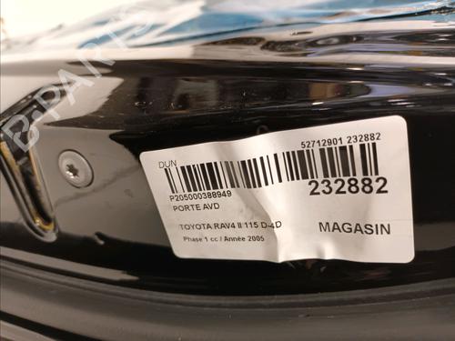 Right front door TOYOTA RAV 4 II (_A2_) 2.0 D 4WD (CLA20_, CLA21_, CLA20R, CLA21R) | BP17994266C3 