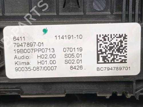 Climate control BMW 5 (G30, F90) 520 d | BP12308472I5 