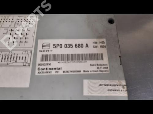 Radio SEAT ALTEA XL (5P5, 5P8) 1.9 TDI | BP9329155E6 
