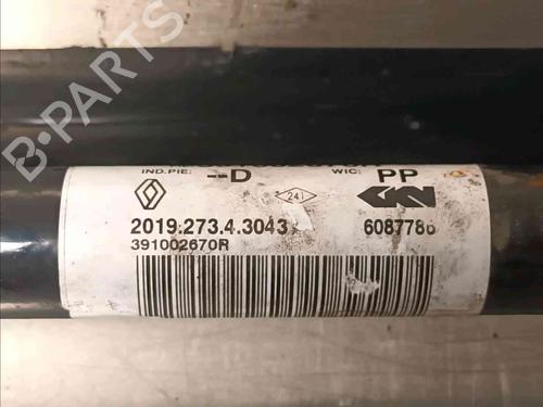 Right front driveshaft NISSAN QASHQAI II (J11, J11_)  | BP20603053M39 