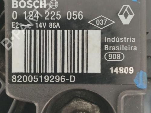 Alternator RENAULT TWINGO II (CN0_) 1.2 16V (CN0K, CN0V, CN0A) | BP31124652M7