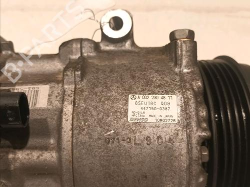 AC compressor MERCEDES-BENZ B-CLASS Sports Tourer (W245) B 180 CDI (245.207) | BP16637214M34 