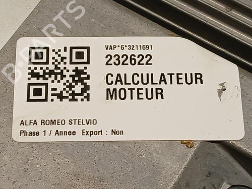 Engine control unit (ECU) ALFA ROMEO STELVIO (949_) 2.2 D (949.AXC1A) | BP20723503M57 