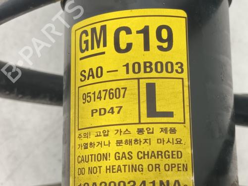 Left front shock absorber CHEVROLET CAPTIVA (C100, C140) 2.2 D 4WD | BP31163433M16