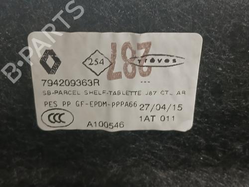 Rear parcel shelf RENAULT CAPTUR I (J5_, H5_) 0.9 TCe 90 | BP29497724C85 