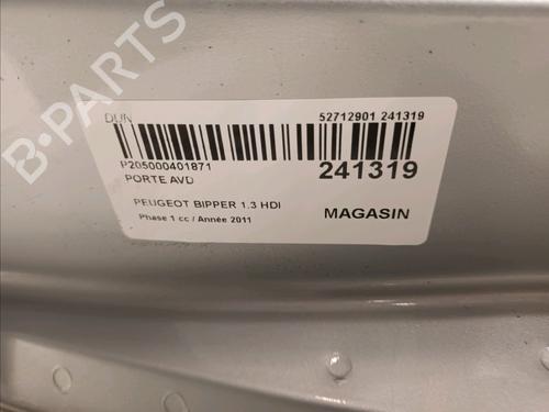 Right front door PEUGEOT BIPPER Tepee 1.3 HDi 75 | BP18824164C3 