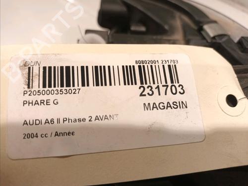 Left headlight AUDI A6 C5 Avant (4B5) 2.5 TDI | BP15046892C28 