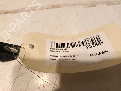 Hinge/Door check strap PEUGEOT 208 I (CA_, CC_) 1.2 VTi 68 / PureTech 68 | BP16892730C146