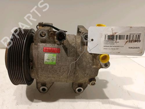 Used AC compressor NISSAN PATHFINDER III (R51) 2.5 dCi 4WD (171 hp) 16429150