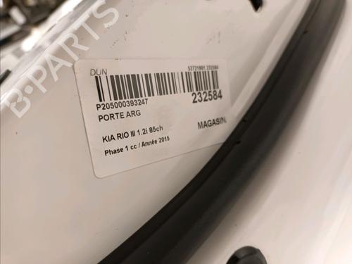 Left rear door KIA RIO III (UB) 1.25 CVVT | BP18034567C4 