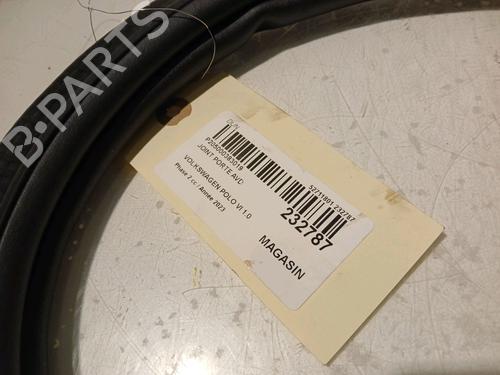 Rubber door seal VW POLO VI (AW1, BZ1, AE1) 1.0 TSI | BP17315505C142 