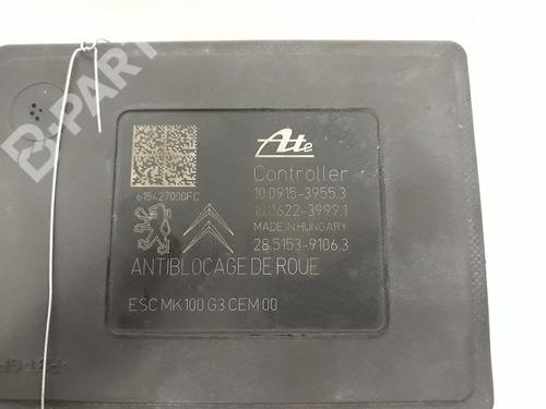 ABS pump PEUGEOT 2008 I (CU_) 1.6 BlueHDi 100 | BP9323587M43 