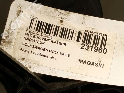 Radiator fan VW GOLF VII (5G1, BQ1, BE1, BE2) 1.6 TDI | BP16313515M35 