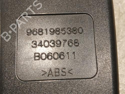 Seat buckle PEUGEOT 3008 I MPV (0U_) 1.6 HDi | BP20609060I32 