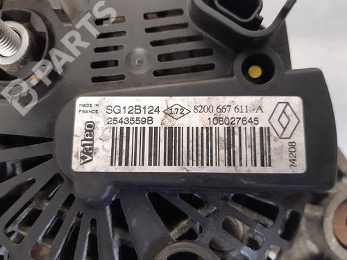 Alternator RENAULT SCÉNIC II (JM0/1_) 1.9 dCi (JM14) | BP9328387M7 