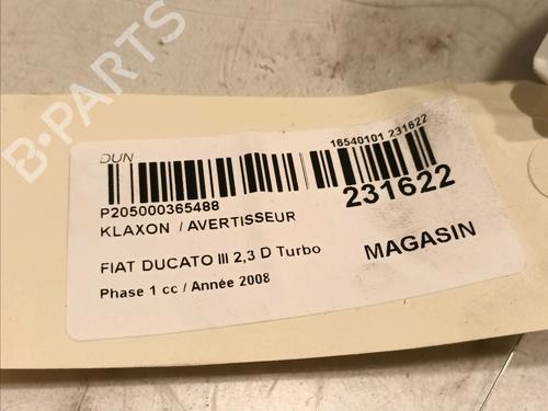 Horn FIAT DUCATO Van (250_) 120 Multijet 2,3 D | BP16105926E13 