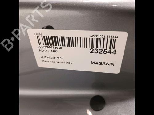 Right rear door BMW X3 (E83) 2.0 d | BP16555295C5 