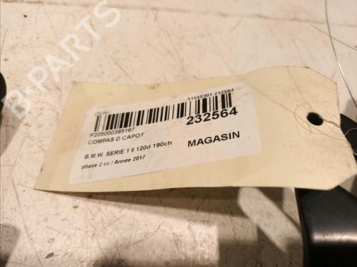 Hinge/Door check strap BMW 1 (F20) 120 d xDrive | BP18248627C146 