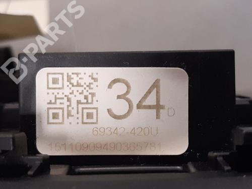 Instrument cluster CITROËN C1 II (PA_, PS_) 1.0 VTi 68 | BP9336167C47 