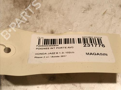 Front right interior door handle HONDA JAZZ IV (GK_) 1.3 | BP16146275I14 
