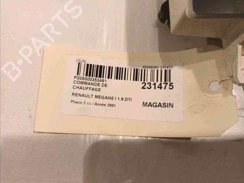 Climate control RENAULT MEGANE I (BA0/1_) 1.9 dTi (BA1U) | BP20604543I5 